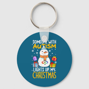 Chaveiro Boneco de Neve de Natal - Decoração Conscientizaçã