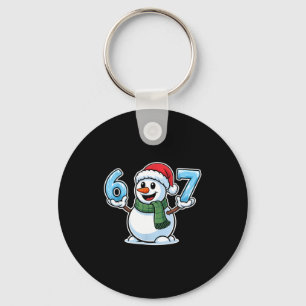 Chaveiro Boneco de Neve Festivo Natal Inverno Alegria 67 Nú