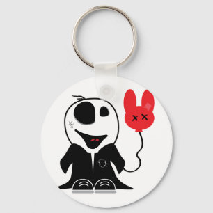 Chaveiro bonitinho zombie cara