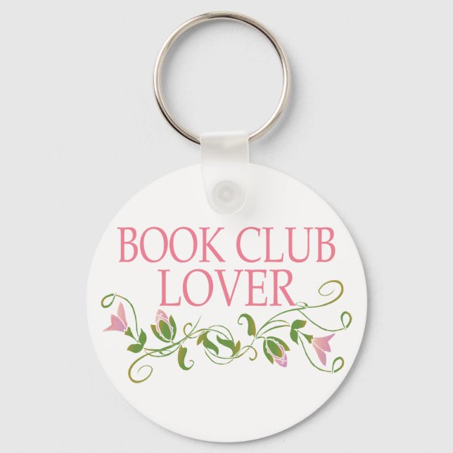 Chaveiro Bonito Book Club Lover (Frente)