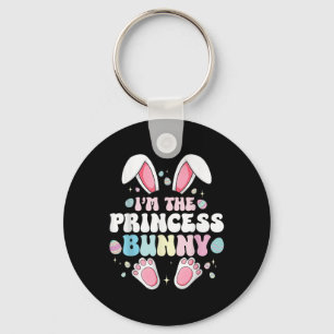 Chaveiro Bonito Coelhinho de Páscoa Eu sou a Princesa Coelh
