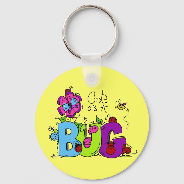 Chaveiro Bonito como um inseto (Frente)