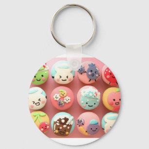 Chaveiro bonito do cupcake