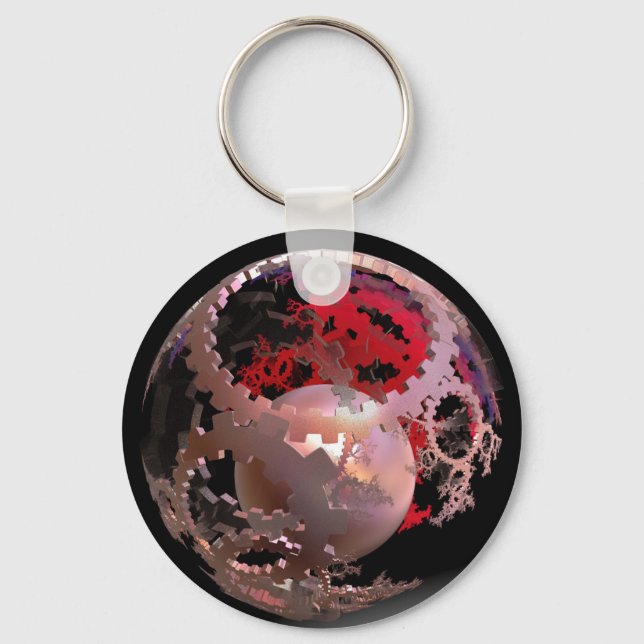 Chaveiro Bonito em Cogas Rosa (Frente)