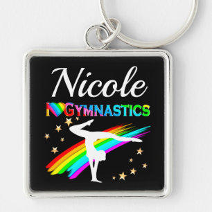 CHAVEIRO BONITO EU AMO GINÁSTICA DESIGN PERSONALIZADA