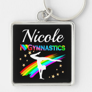 CHAVEIRO BONITO EU AMO GINÁSTICA DESIGN PERSONALIZADA