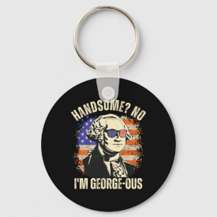 Chaveiro Bonito Não sou georgeo George Washington 4° de