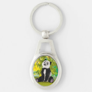 Chaveiro Bonito Urso de Panda Kawaii Amante de os animais p