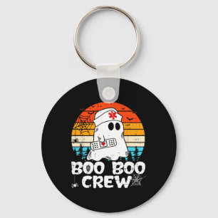 Chaveiro Boo Boo Crew Enfermeira Fantasma Engraçada Nur