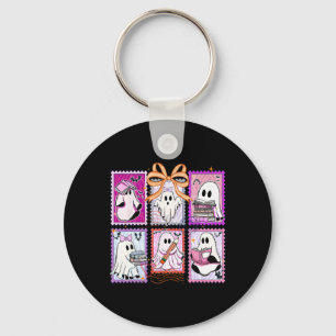 Chaveiro Boo Coquette Halloween Professor Engraçado Fantasm