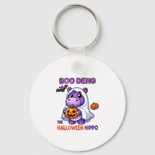 Chaveiro Boo Deng O Halloween Hippo Cute Bouncy Pig Costu