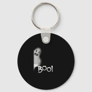 Chaveiro Boo! Engraçado Escondendo Peekaboo Assustador Hall