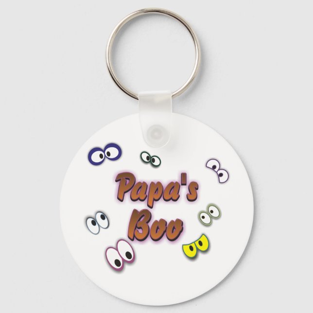 CHAVEIRO BOO EYES PAPA (Frente)
