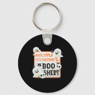 Chaveiro Boo Halloween Fantasma Múltipla Esclerose É Boo S