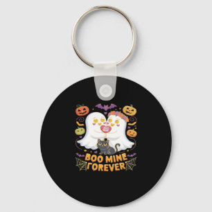 Chaveiro Boo Mine Para Sempre Fantasmas Cachorros Negros