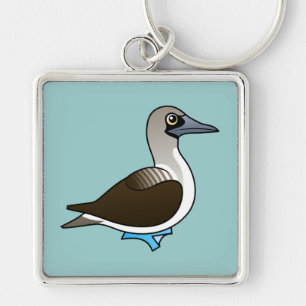 Chaveiro Booby Azul-footed de Birdorable