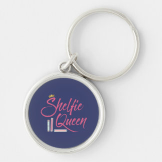 Chaveiro Book Lover Blue e Pink Shelfiy Queen