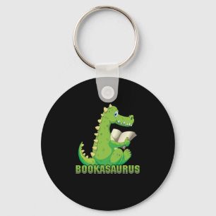 Chaveiro Bookworm de Leitura do Livro Branco Dinossauro Boo
