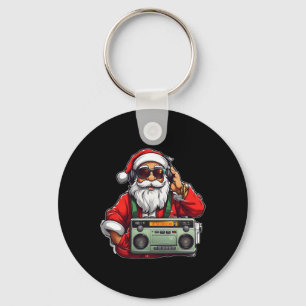 Chaveiro Boomb de Papais noeis de rádio Hip Hop do Natal es
