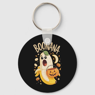 Chaveiro Boonana Cute Ghost Nana Halloween Homens