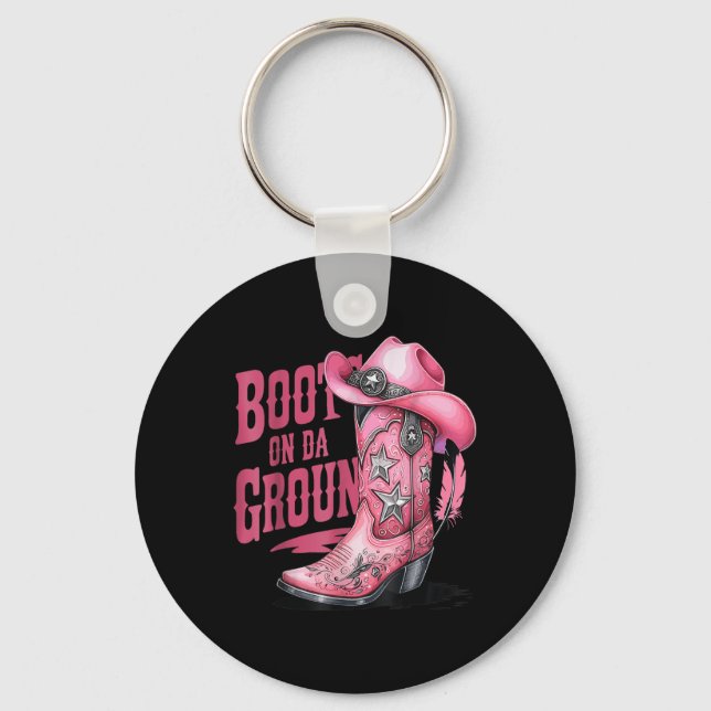 Chaveiro Boot No Ground Dancing Western Cowgirl Counter (Frente)