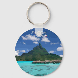 Chaveiro Bora Bora, Polinésia Francesa - Resort de Praia