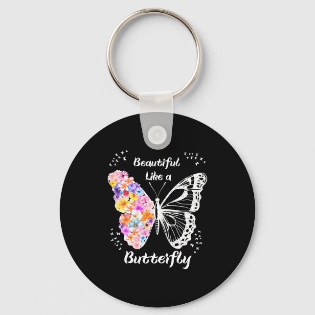 Chaveiro Borboleta  (Frente)