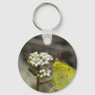 Chaveiro Borboleta Amarela