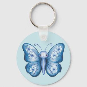 Chaveiro Borboleta Azul