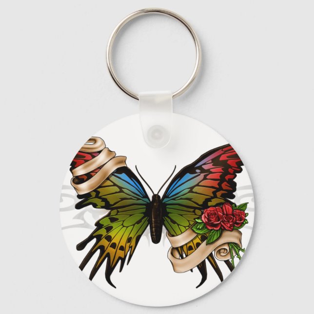 Chaveiro Borboleta bonito (Frente)