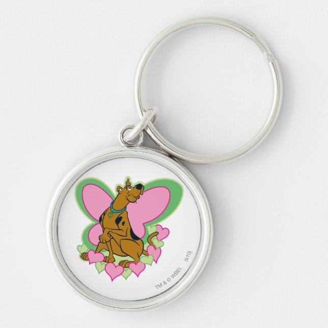 Chaveiro Borboleta bonito Scooby-Doo (Frente)