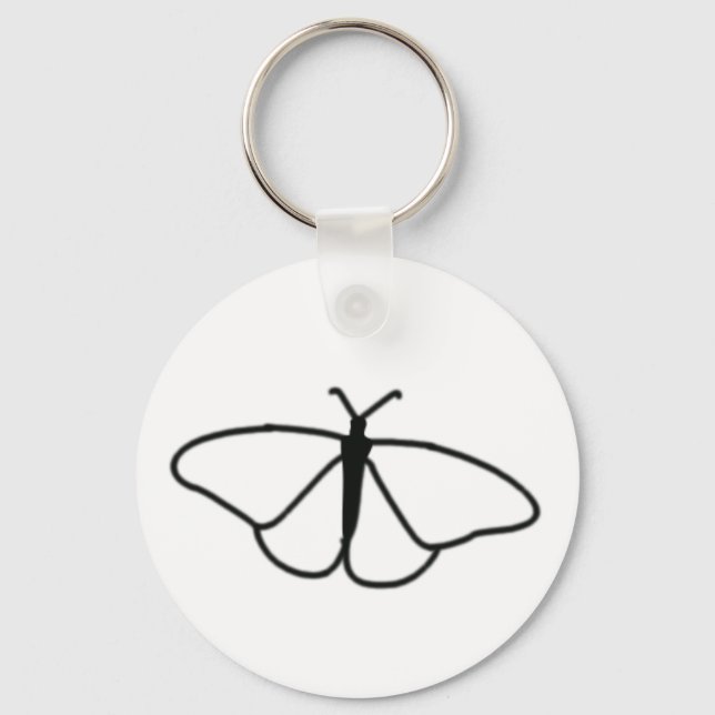 Chaveiro Borboleta Monarca (Frente)