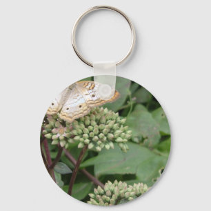 Chaveiro Borboleta Platinum Monarach