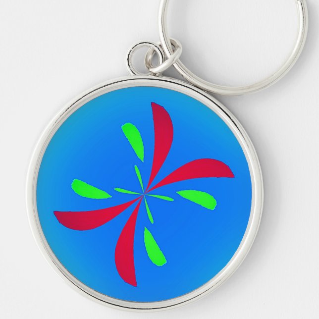 Chaveiro Borboleta Retro (Frente)