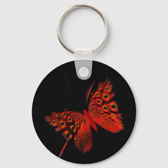 Chaveiro Borboleta Vermelha (Frente)