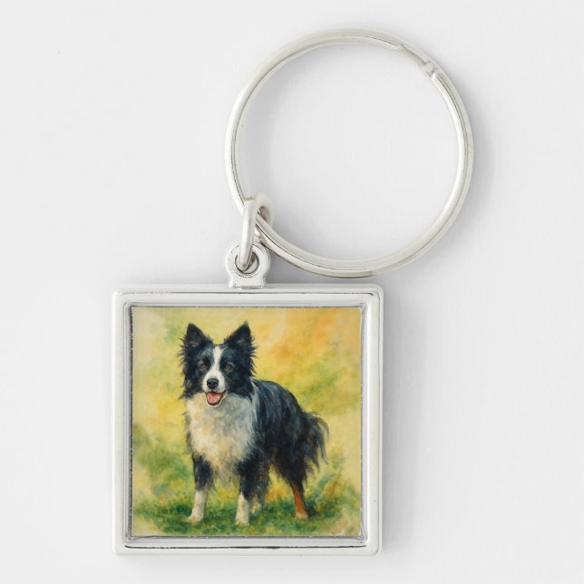 Chaveiro Border Collie (Frente)