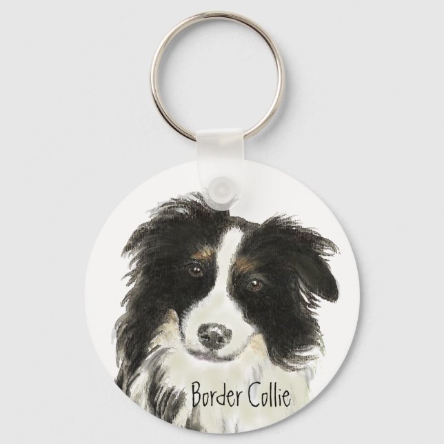 Chaveiro Border Collie Dog o (Frente)