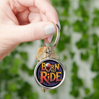 Chaveiro Born to Ride Keychain
