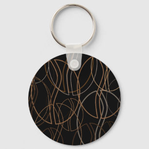 Chaveiro borrão de feijão de café