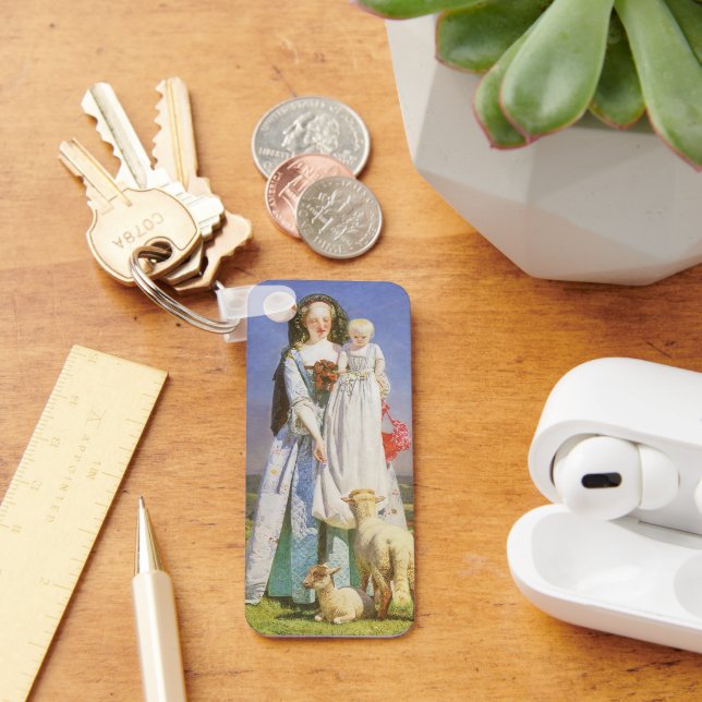 Chaveiro Borregos Baa bonito por Ford Madox Brown (Mesa)