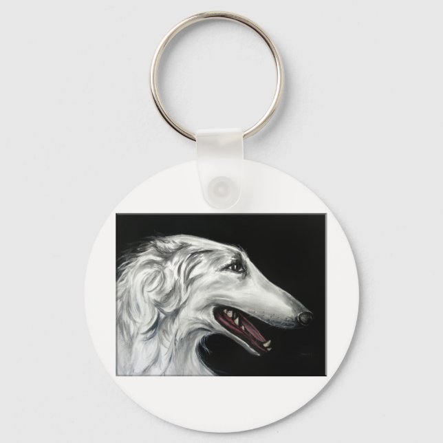 Chaveiro borzoi (Frente)