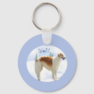 Chaveiro Borzoi Noel
