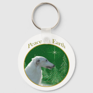Chaveiro Borzoi Peace