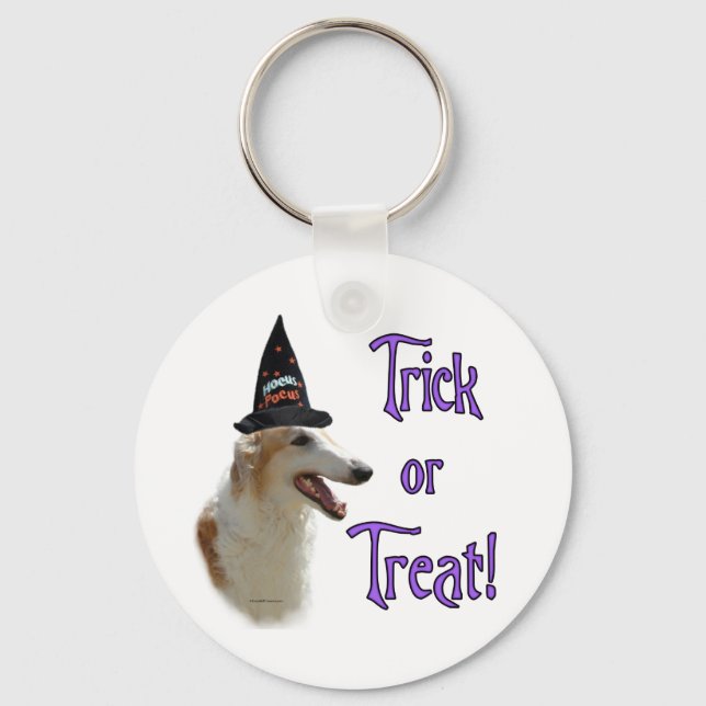 Chaveiro Borzoi Trick (Frente)