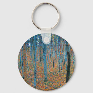 Chaveiro Bosque de Árvores Florestais de Gustav Klimt