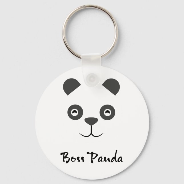 Chaveiro Boss Panda Button (Frente)