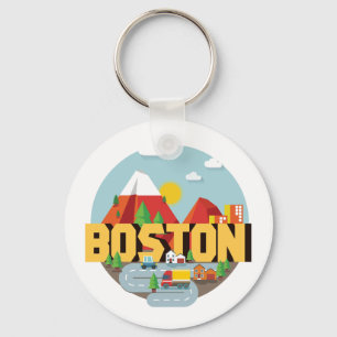 Chaveiro Boston Como Destino