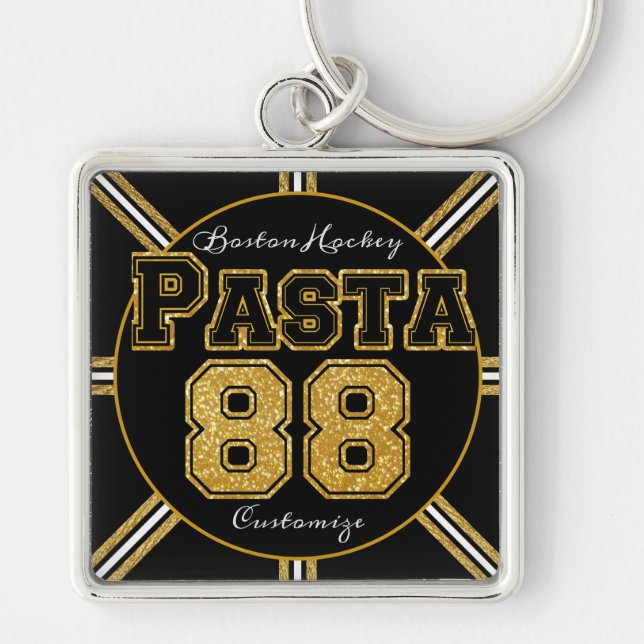 Chaveiro Boston Hockey Pasta 88 (Frente)