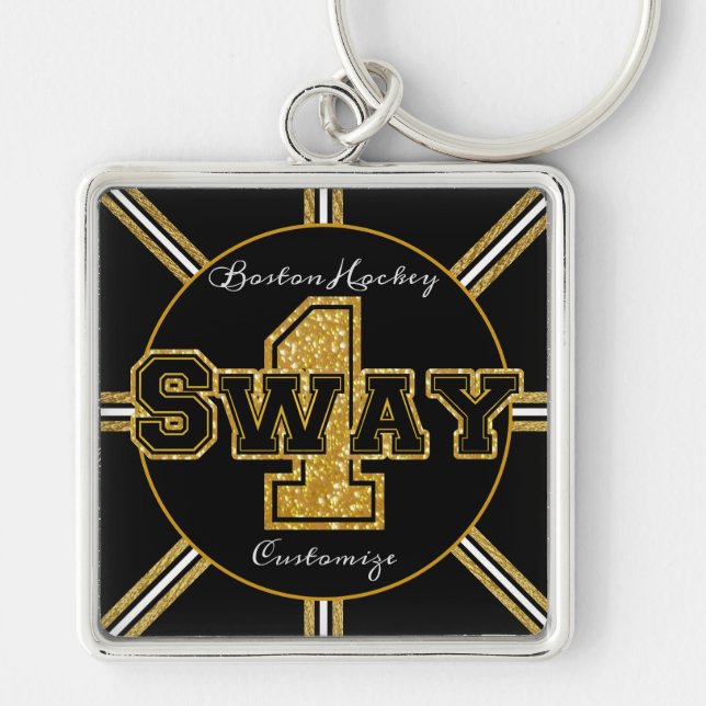 Chaveiro Boston Hockey Sway 1 (Frente)