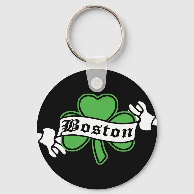 Chaveiro Boston Shamrock (Frente)